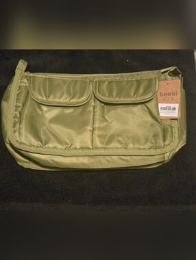 Olive Green Women’s Crossbody Organizer Bag